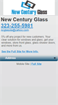 Mobile Screenshot of ncglassla.com